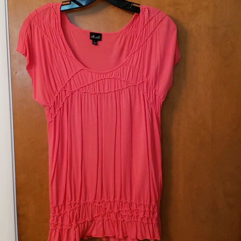 Willi smith top hot pink